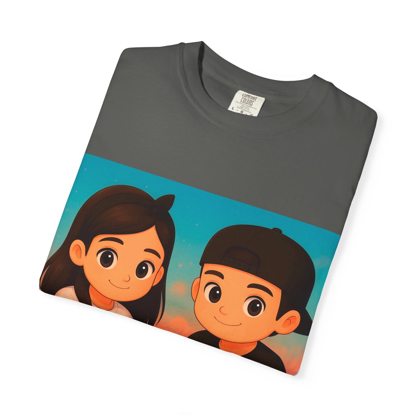 Guatemalan Kids Holding Flag T-Shirt — Cute Guatemala Pride Tee