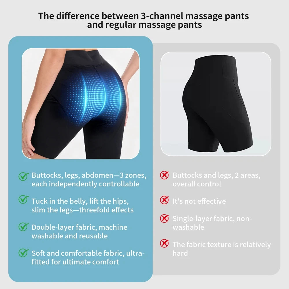 EMS Muscle Stimulation Yoga Shorts