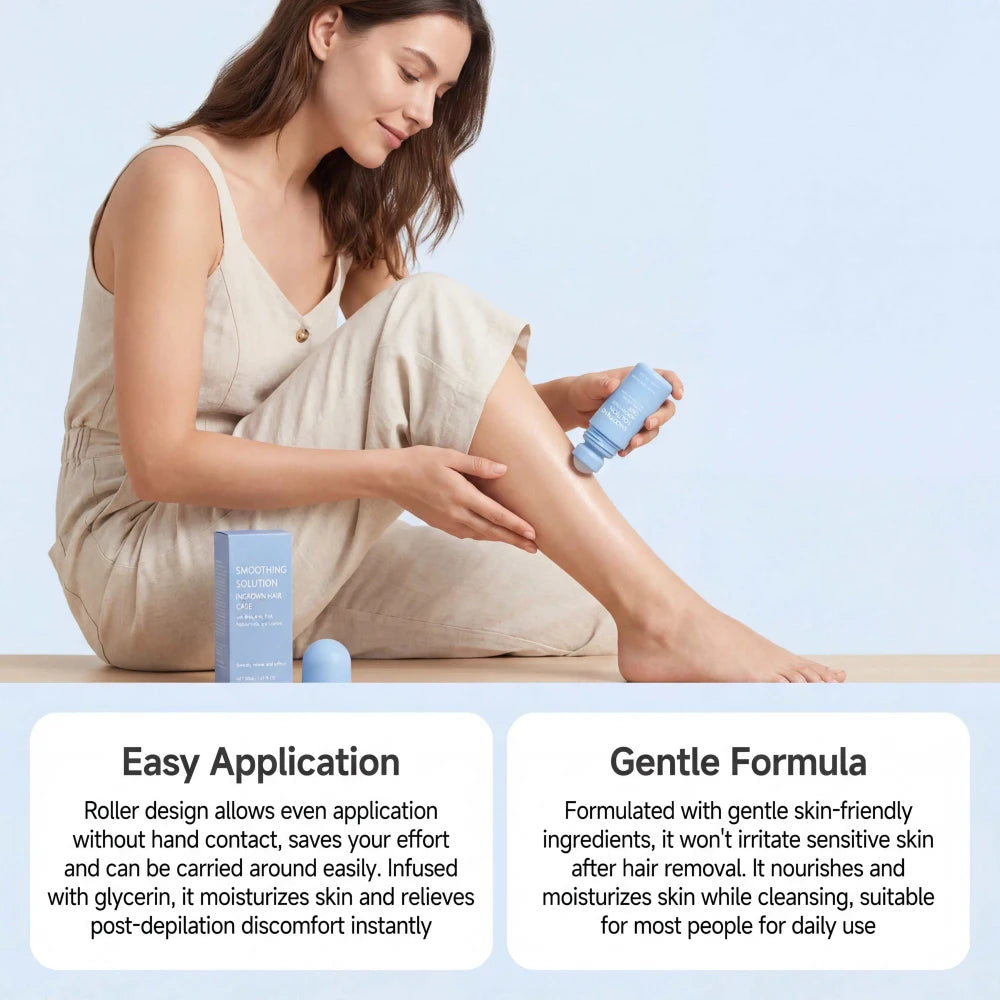 Ingrown Hair Smoothing Roll-On Solution
