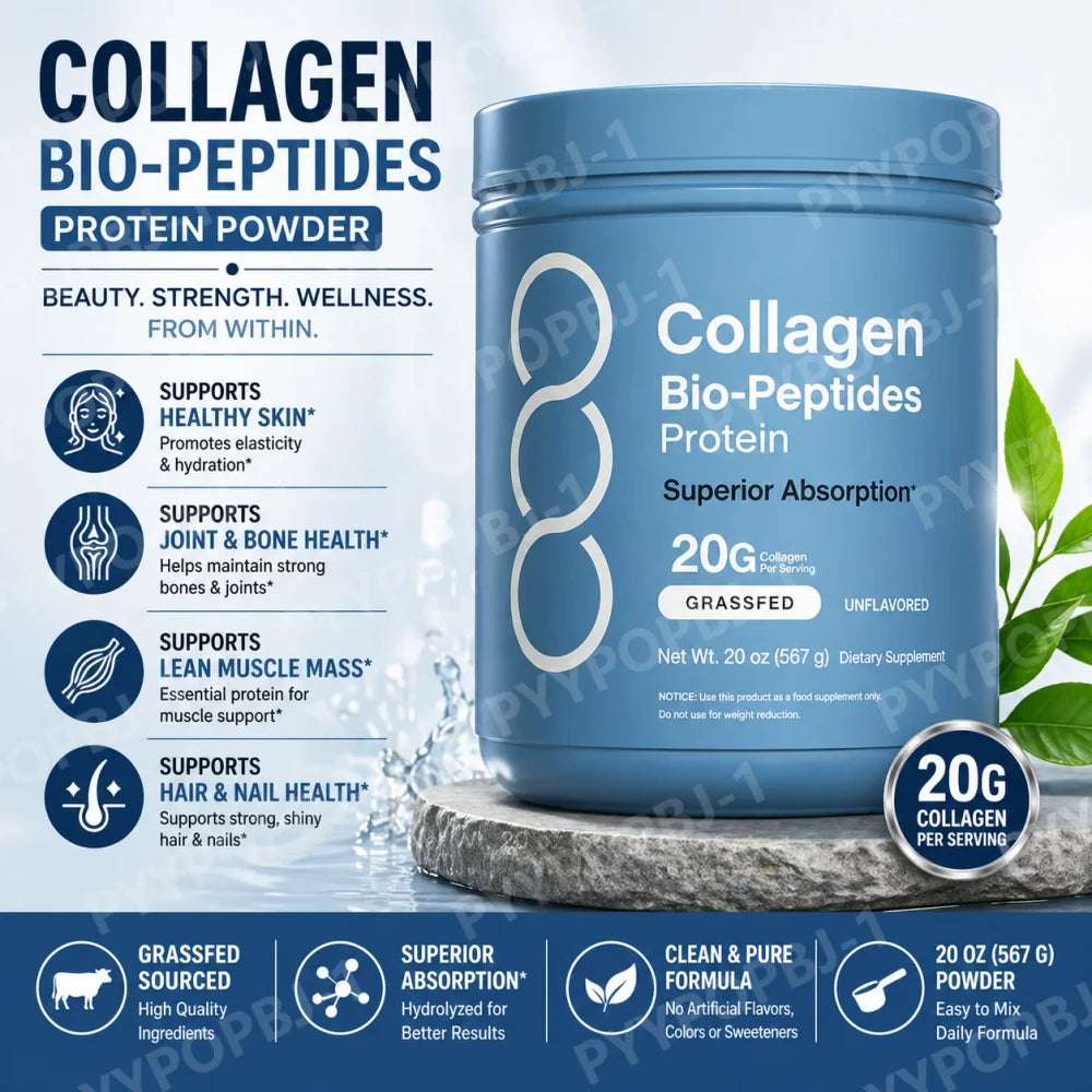 Collagen Peptides Protein Powder for Smoothie Boost