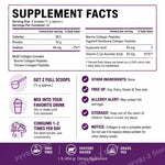 Multi-Collagen Peptides Powder with Vitamin C and Biotin