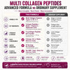 Multi-Collagen Peptides Powder with Vitamin C and Biotin