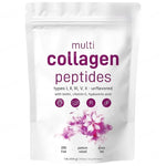 Multi-Collagen Peptides Powder with Vitamin C and Biotin