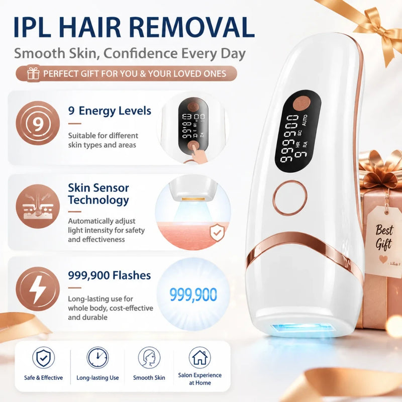 At-Home IPL Hair Removal Device