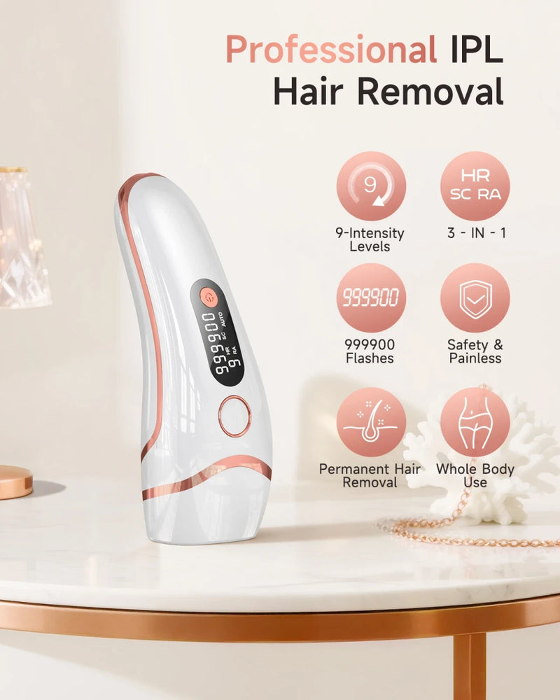 At-Home IPL Hair Removal Device