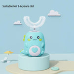 Silicone U-Shaped Electric Kids Toothbrush