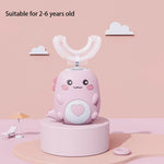 Silicone U-Shaped Electric Kids Toothbrush