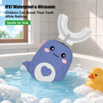 Silicone U-Shaped Electric Kids Toothbrush